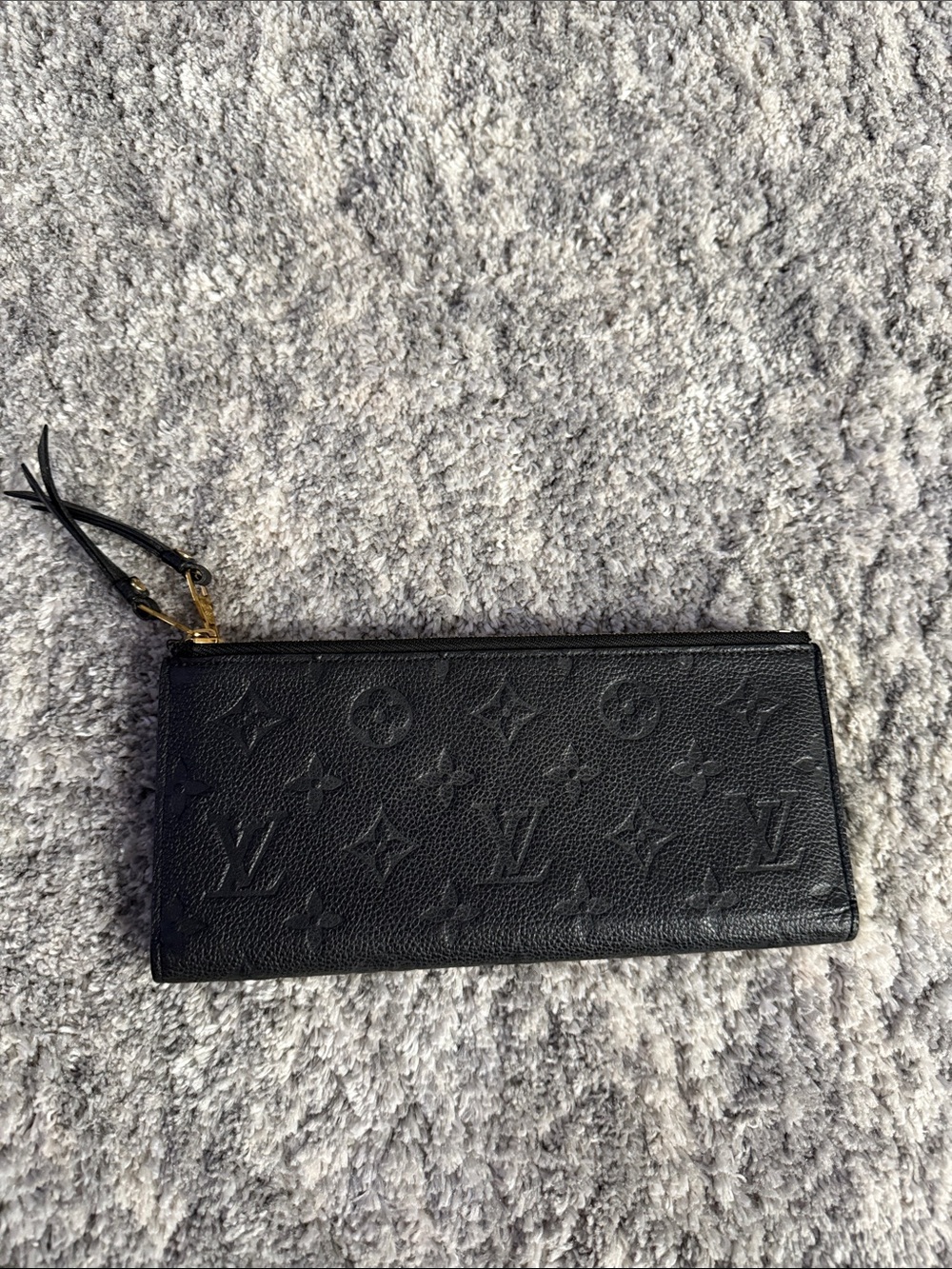 Louis Vuitton Black Monogram Embossed Card & Key Holder - Picture 6 of 17